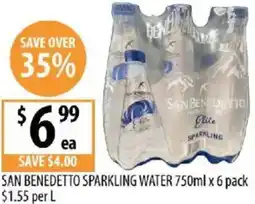 Supabarn San benedetto sparkling water offer
