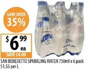 Supabarn San benedetto sparkling water offer