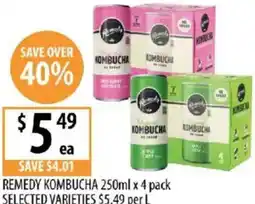 Supabarn Remedy kombucha offer