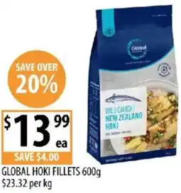 Supabarn Global hoki fillets offer
