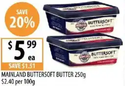 Supabarn Mainland buttersoft butter offer
