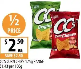 Supabarn Cc's corn chips offer