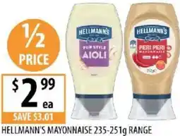 Supabarn Hellmann's mayonnaise offer