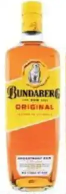 Supabarn Bundaberg rum underproof offer