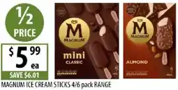 Supabarn Magnum ice cream sticks offer