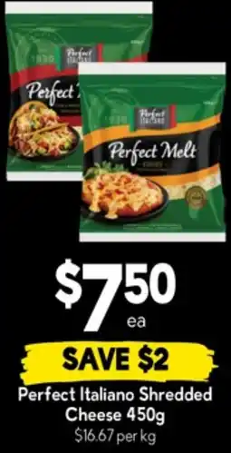 Drakes Perfect italiano shredded cheese offer