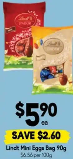 Drakes Lindt Mini Eggs Bag offer