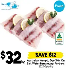 Drakes Australian Humpty Doo Skin On Salt Water Barramundi offer