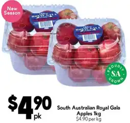 Drakes South Australian Royal Gala Apples offer