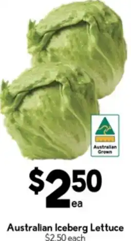 Drakes Australian Iceberg Lettuce offer
