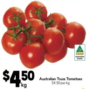 Drakes Australian Truss Tomatoes offer