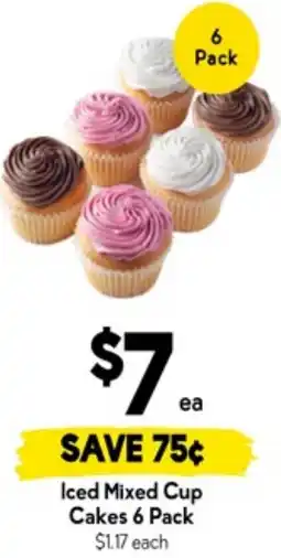 Drakes Iced Mixed Cup Cakes offer