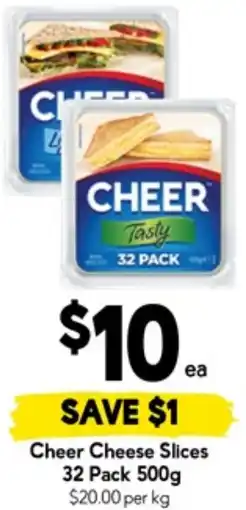 Drakes Cheer Cheese Slices offer