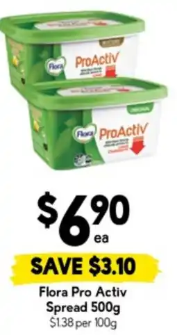 Drakes Flora Pro Activ Spread offer