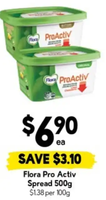 Drakes Flora Pro Activ Spread offer