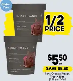 Drakes Pana Organic Frozen Treat offer