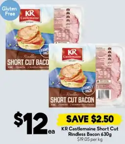 Drakes KR Castlemaine Short Cut Rindless Bacon offer