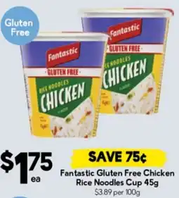 Drakes Fantastic Gluten Free Chicken Rice Noodles Cup offer