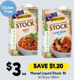 Drakes Massel Liquid Stock offer