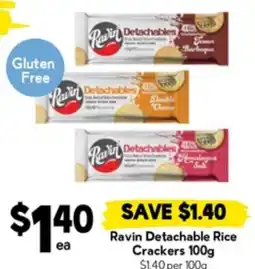 Drakes Ravin Detachable Rice Crackers offer