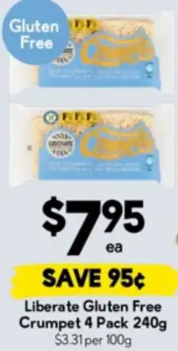 Drakes Liberate Gluten Free Crumpet offer