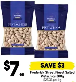 Drakes Frederick Street Finest Salted Pistachios offer