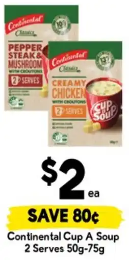 Drakes Continental Cup A Soup offer