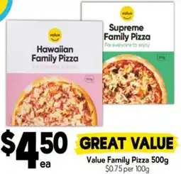 Drakes Value Family Pizza offer