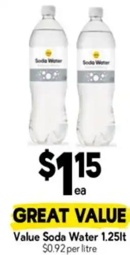 Drakes Value Soda Water offer