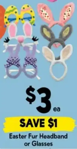 Drakes Easter Fur Headband or Glasses offer
