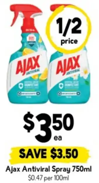 Drakes Ajax Antiviral Spray offer