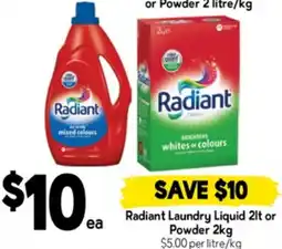Drakes Radiant Laundry Liquid or Powder offer