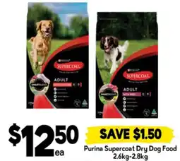 Drakes Purina Supercoat Dry Dog Food offer