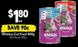 Drakes Whiskas Cat Food offer