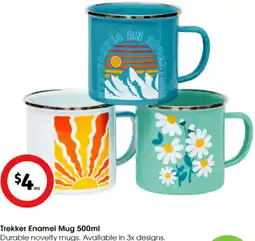Coles Trekker Enamel Mug offer