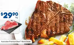 Foodland Australian premium beef t-bone steak offer