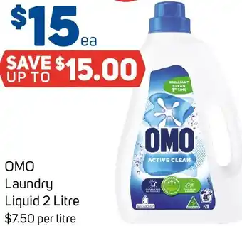Foodland Omo laundry liquid offer
