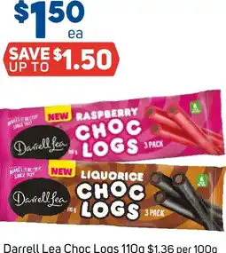 Foodland Darrell lea choc logs offer