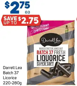 Foodland Darrell lea batch 37 licorice offer
