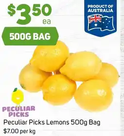 Foodland Peculiar Picks Lemons offer