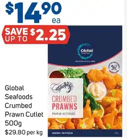 Foodland Global Seafoods Crumbed offer