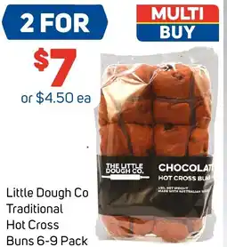 Foodland Little Dough Co Traditional Hot Cross Buns offer