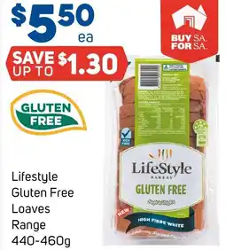 Foodland Lifestyle Gluten Free Loaves Range offer