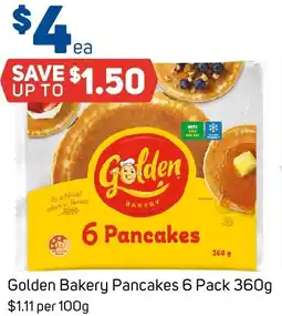 Foodland Golden bakery pancakes offer