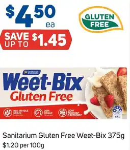 Foodland Sanitarium Gluten Free Weet-Bix offer