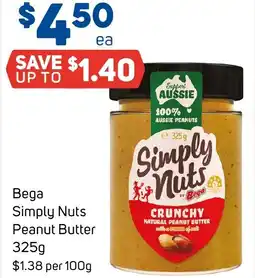 Foodland Bega simply nuts peanut butter offer
