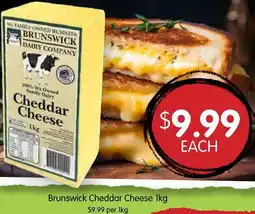 Spudshed Brunswick cheddar cheese offer