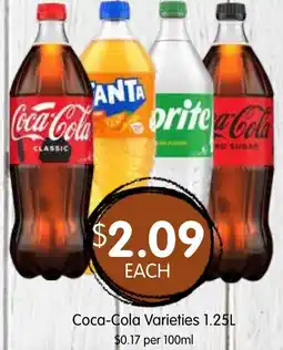 Spudshed Coca-cola varieties offer