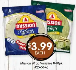 Spudshed Mission wrap offer