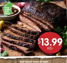 Spudshed Beef brisket american style offer
